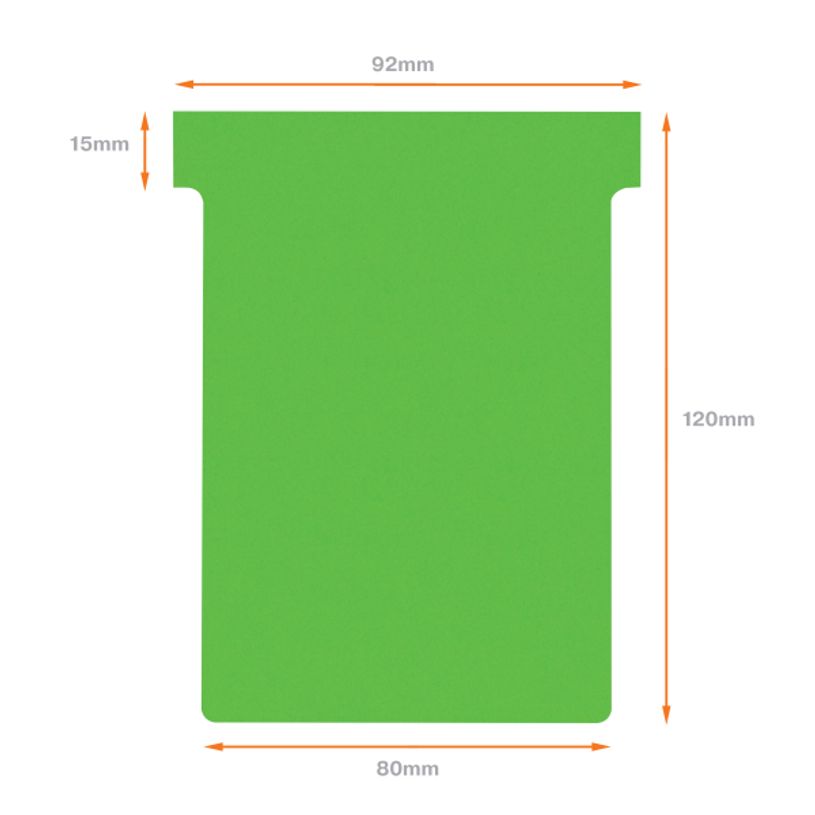 3147330068809-Nobo - 100 Fiches en T - Taille 3 - vert-P_2203005_3-2