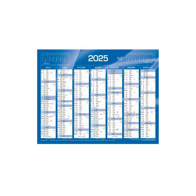 3371010201211-Quo Vadis - Calendrier bancaire 7 mois par face - 21 x 27 cm - bleu-P_234297_2-1