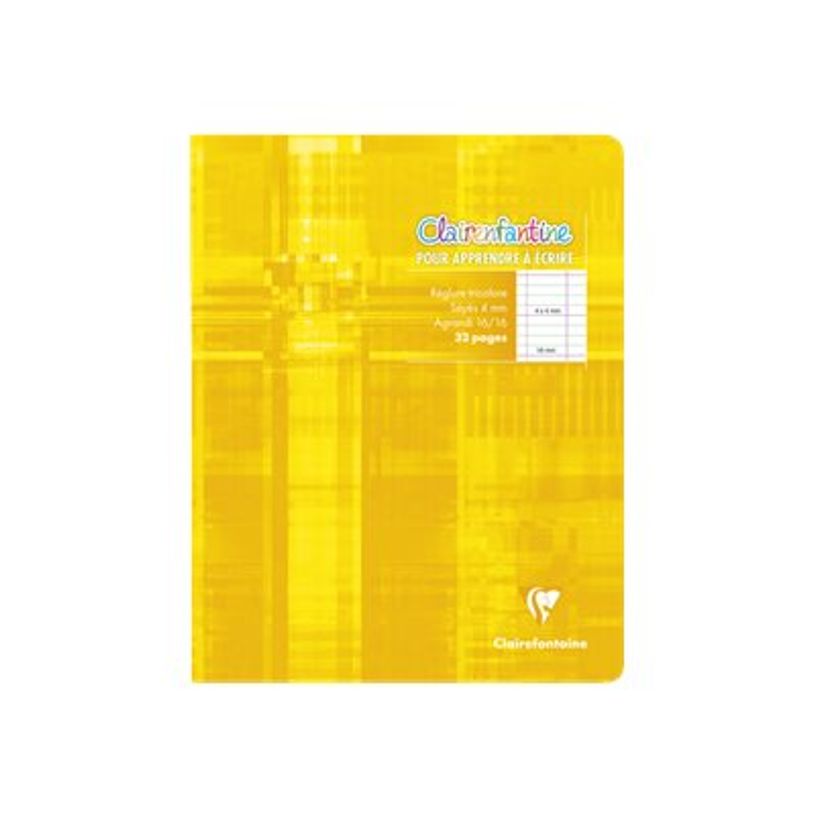 3329680379501-Clairefontaine Metric - Cahier d'écriture 4mm - 17 x 22 cm - 32 pages - grands carreaux (Seyès) - disponi-P_300014113_2-1
