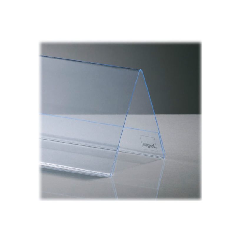 4004360946943-Présentoir 5 chevalets de table en plastique rigide - 240 x 90 mm - double face-P_300018990_3-0