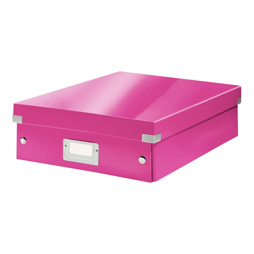 4002432105137-Leitz Click & Store WOW Medium - Boîte d'archive - rose-P_300019848_1-0