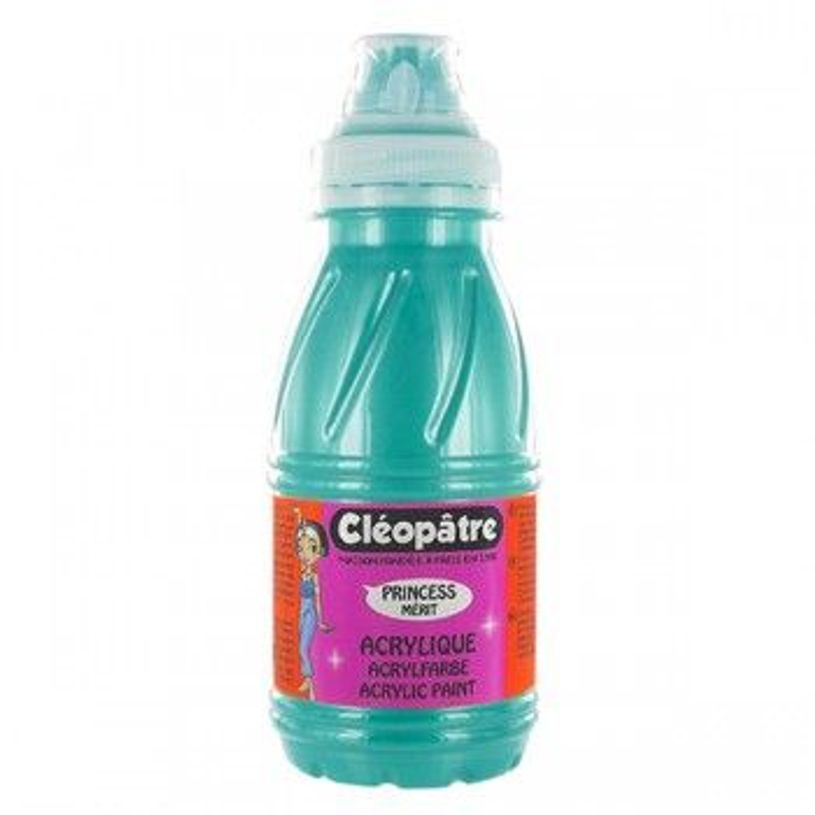 3134725003736-Cléopâtre Princess Mérit Nacrée - peinture - peinture acrylique - vert - 250 ml-P_300026276_1-0
