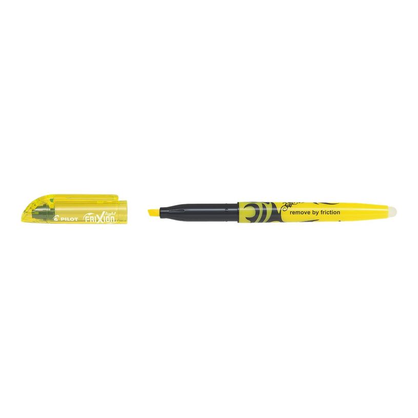 3131910546818-Pilot FriXion Light - Pack de 4 surligneurs - vert, jaune, orange, rose-P_300030549_5-3