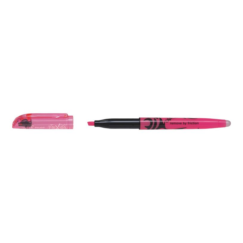3131910546818-Pilot FriXion Light - Pack de 4 surligneurs - vert, jaune, orange, rose-P_300030549_7-5