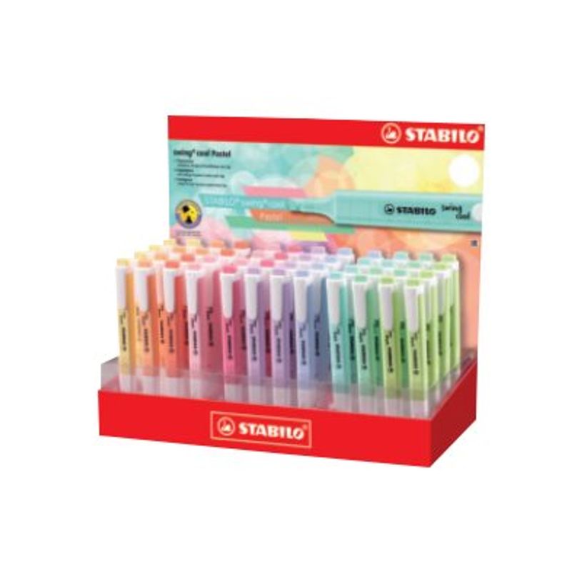 4006381559829-STABILO swing cool Pastel - Pack de 48 surligneurs - assortiment de couleurs pastel-P_300034742_1-0