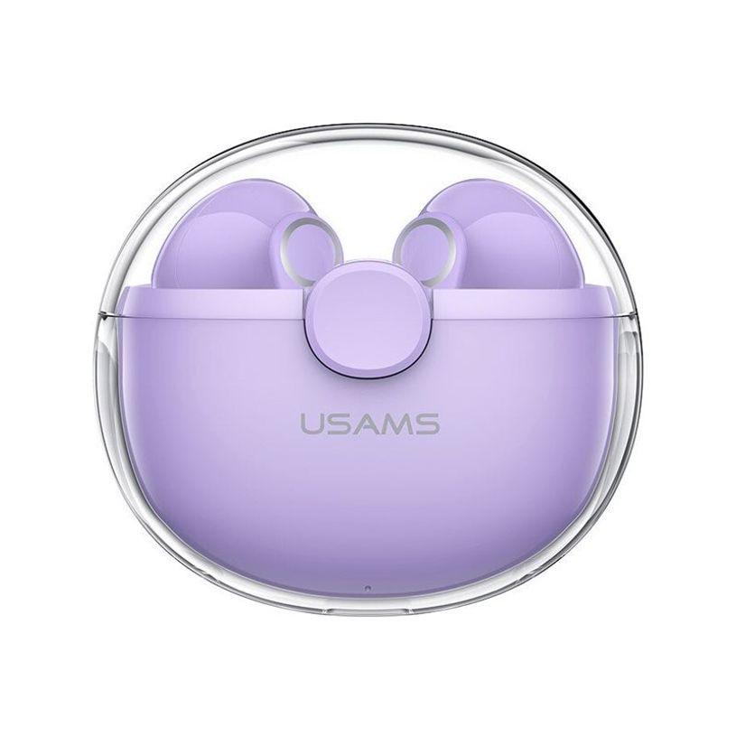 6958444989440-USAMS - Ecouteur BU12 - Sans fil bluetooth - Avec Micro - BU12 - TWS - Lavande-P_300050848_1-0