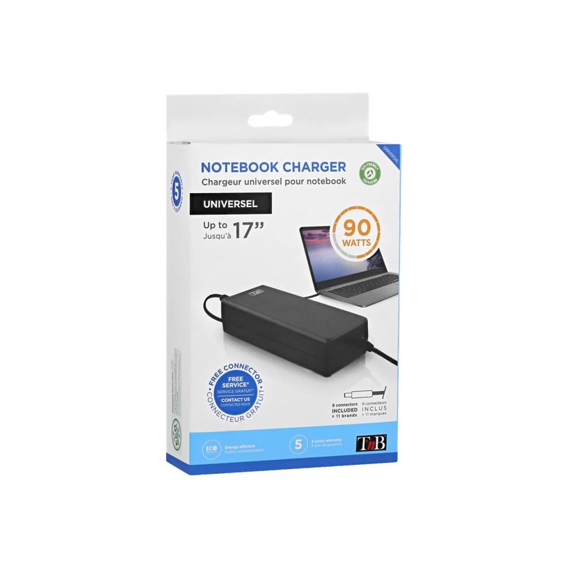 3303170064658-T'nB - Chargeur slim universel - 90 Watt pour notebook-P_300053565_2-5