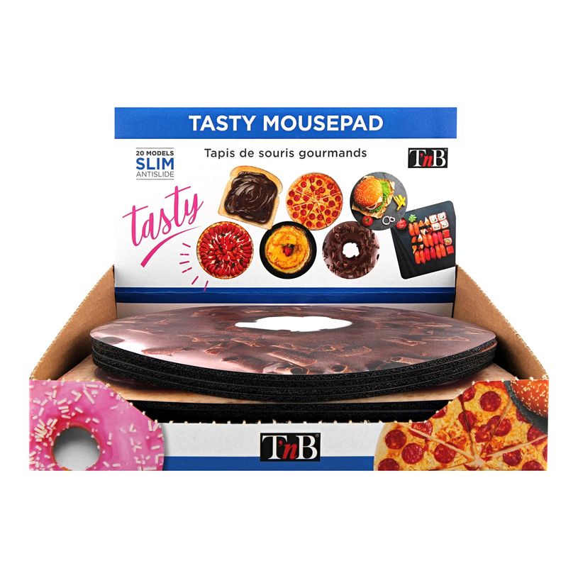 3303170094389-T'nB Essential Décor TASTY - Étui pour tapis de souris - conception des aliments-P_300053613_27-15
