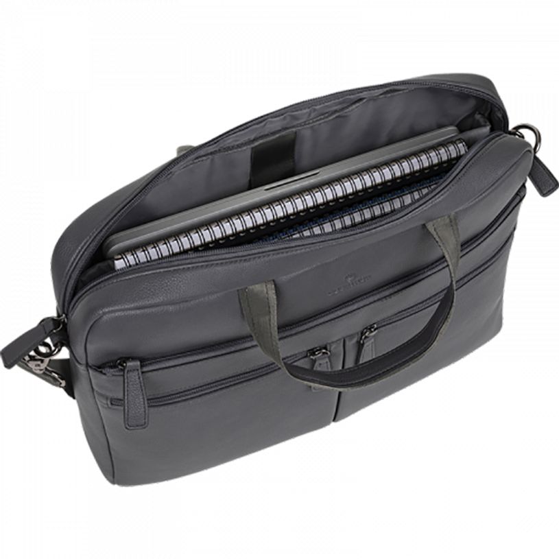 3108723213749-Oberthur Bradford - Sac à bandoulière pour ordinateur portable - 15.6" - gris-P_400000067_4-2