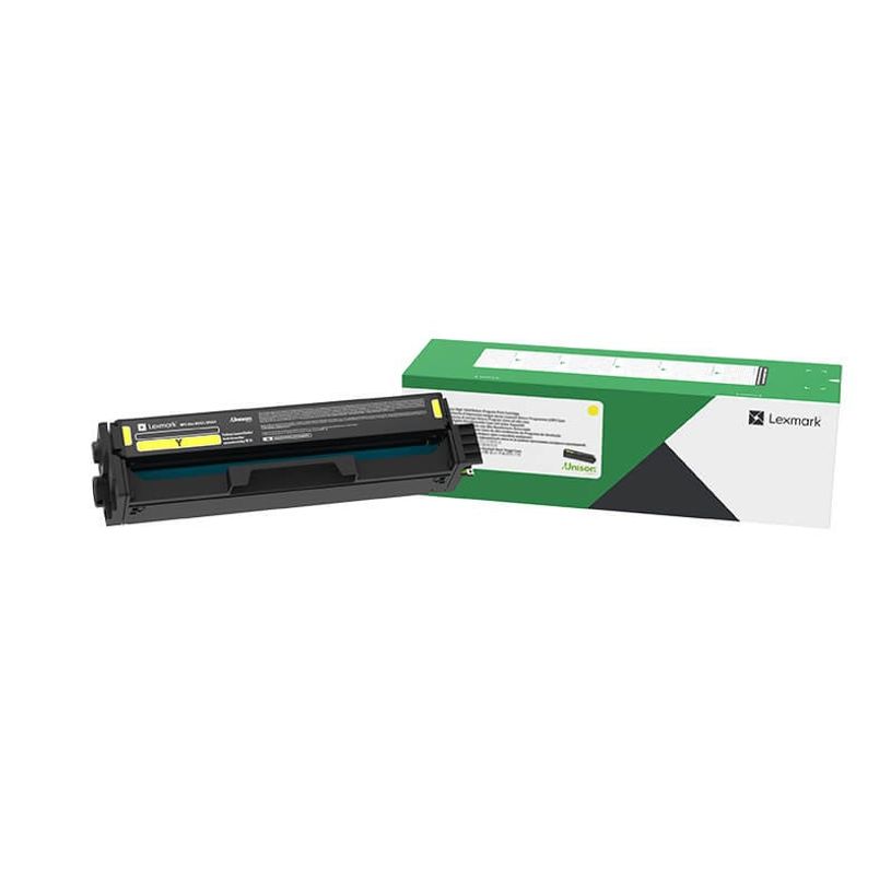 0734646696845-Lexmark C3220Y0 - jaune - cartouche laser d'origine-P_400000328_1-0