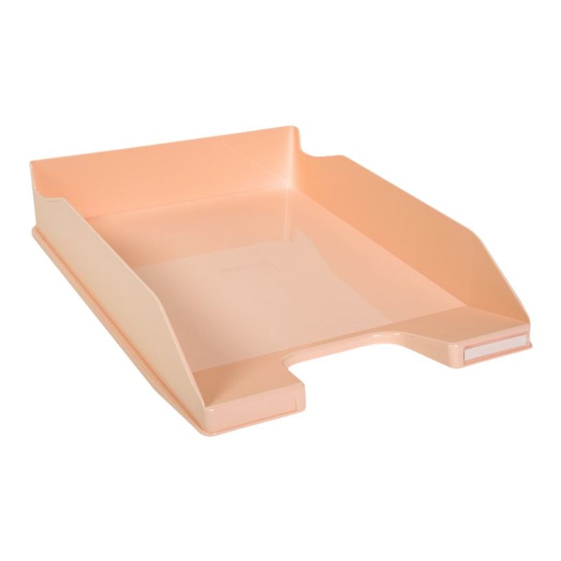 9002493116665-Exacompta Combo Midi Aquarel - Corbeille à courrier - corail-P_400001527_2-1