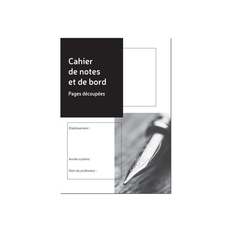 3370442539343-Exacompta - 25 Cahiers de notes et de bord professeur - 26 matières - 48 pages - A4-P_400001792_2-1