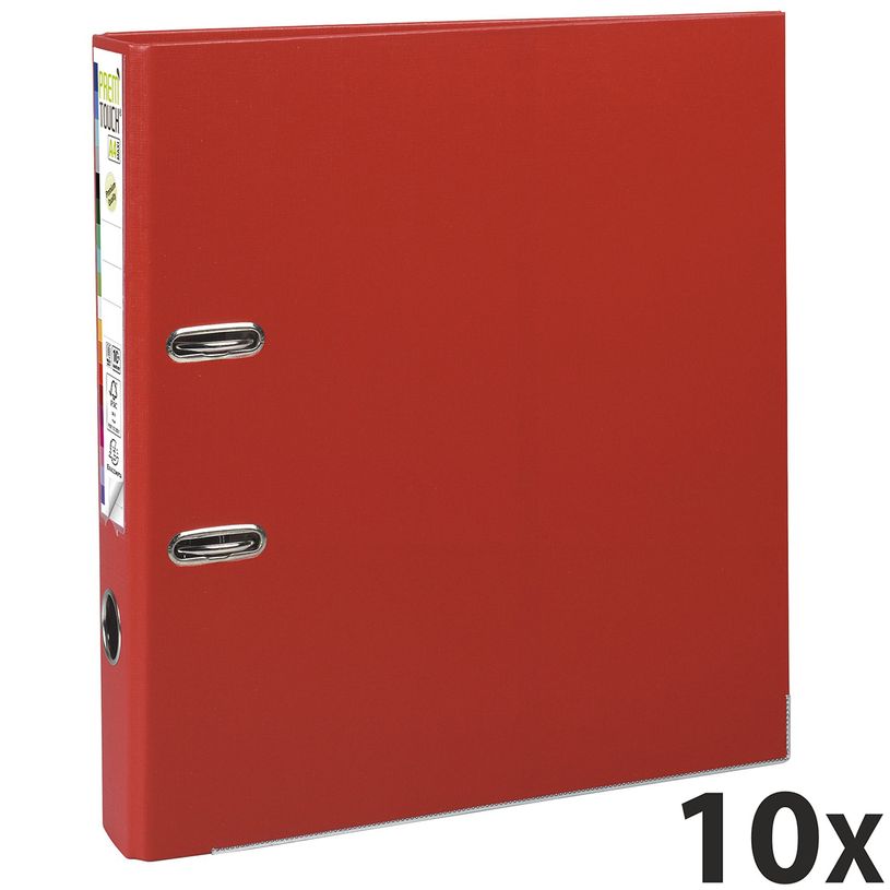 3130632531454-Exacompta Prem'Touch - 10 Classeurs à levier - Dos 50 mm - A4 Maxi - pour 400 feuilles - -P_400001852_1-0