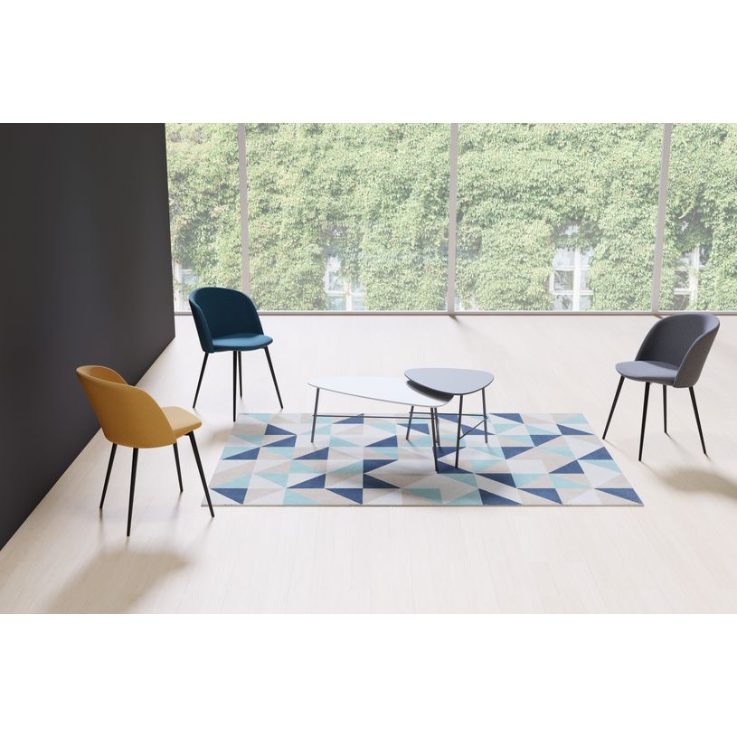 3660141226263-Table basse LAZY - L93 x P50 x H40 cm - pieds acier noir - plateau noir-P_400001941_3-2