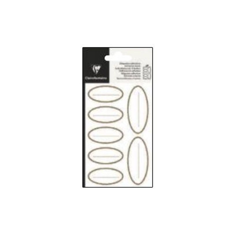 3329686170591-Clairefontaine - 28 Étiquettes ovales - 28,8 x 16 cm - or-P_400002899_1-0