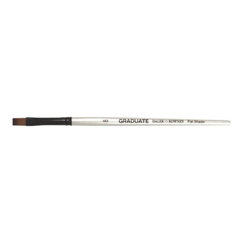 5011386081373-Daler-Rowney Graduate - Pinceau brosse plat n°8 - poil synthétique-P_400005099_1-0