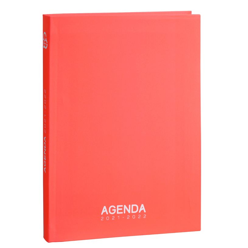 3592930017465-Agenda Monochrome corail - 1 jour par page - 12,5 x 17,5 cm - Bouchut-P_400006197_4-0
