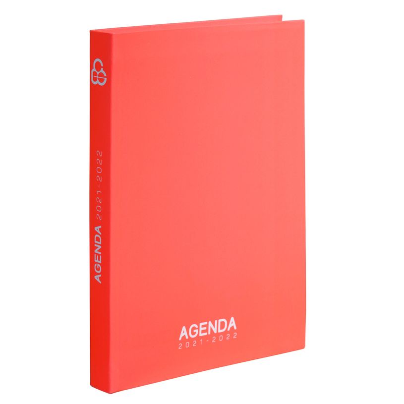 3592930017465-Agenda Monochrome corail - 1 jour par page - 12,5 x 17,5 cm - Bouchut-P_400006197_6-2