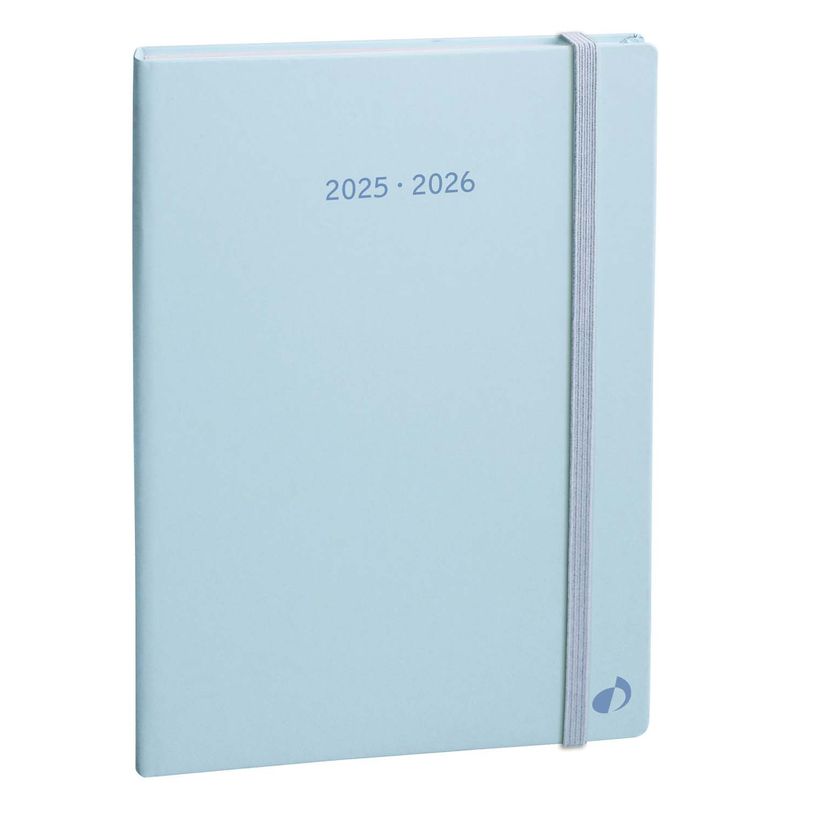 3371010461110-Agenda à élastique Pastel - 1 semaine sur 2 pages - 16 x 24 cm - bleu clair - Quo Vadis-P_400006760_1-0