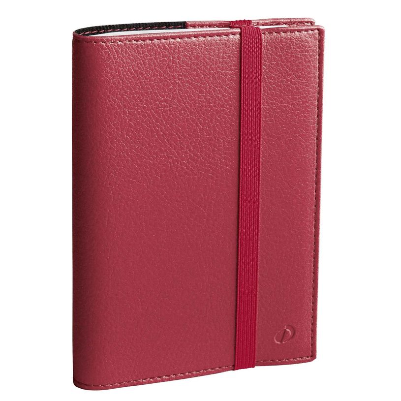 3371010458349-Agenda spiralé à élastique Time & Life XLarge - 1 semaine sur 2 pages - 21 x 27 cm - rose irisé - Q--0