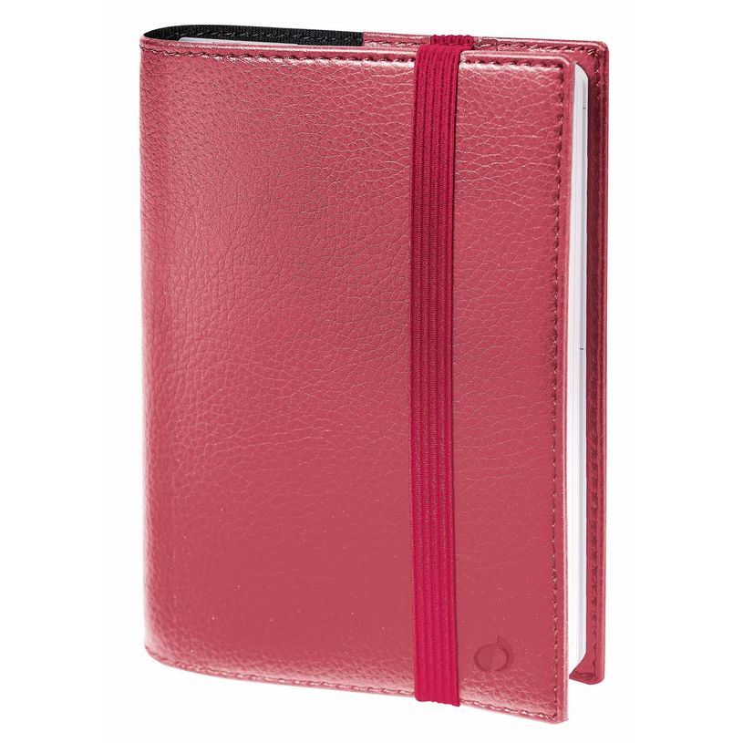 3371010458349-Agenda spiralé à élastique Time & Life XLarge - 1 semaine sur 2 pages - 21 x 27 cm - rose irisé - Q--1