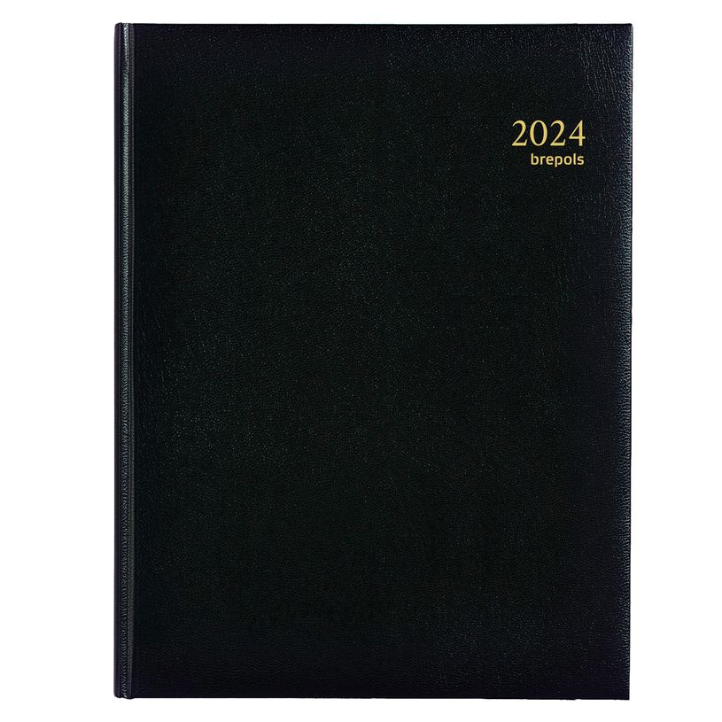 5412303005234-Agenda Lima Timing - 1 semaine sur 2 pages - 17 x 22 cm - noir - Brepols-P_400009350_2-0