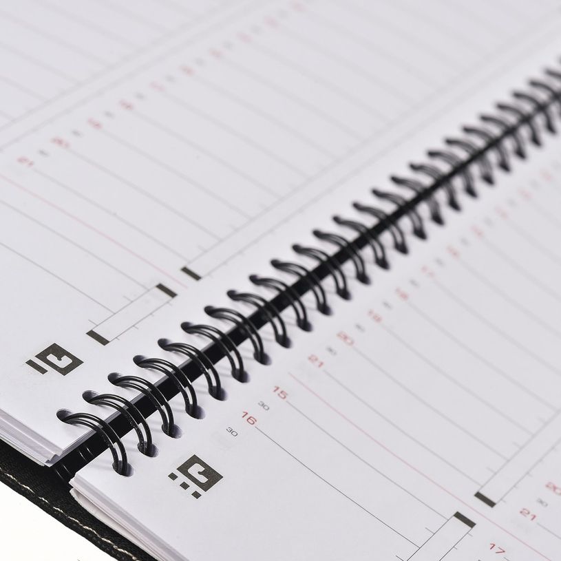 3147280090806-Agenda spiralé Voyage - 1 semaine sur 2 pages - 15 x 21 cm - noir - Oxford-P_400009472_6-5