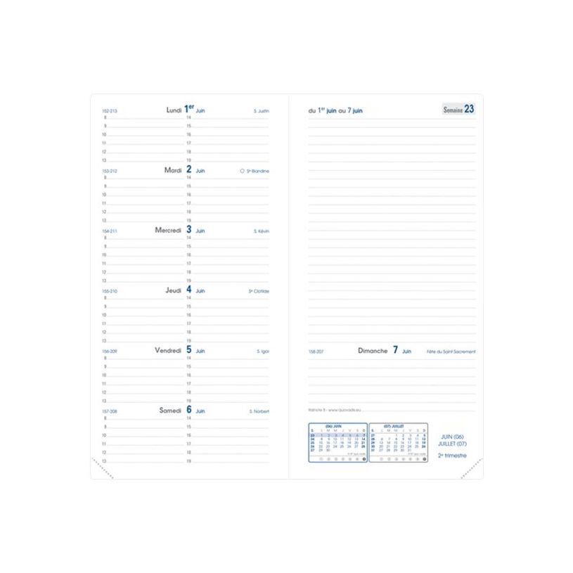 3371010445097-Agenda Tocana Italnote - 1 semaine sur 2 pages - 8,8 x 17 cm - noir - Quo Vadis-P_400009716_1-1
