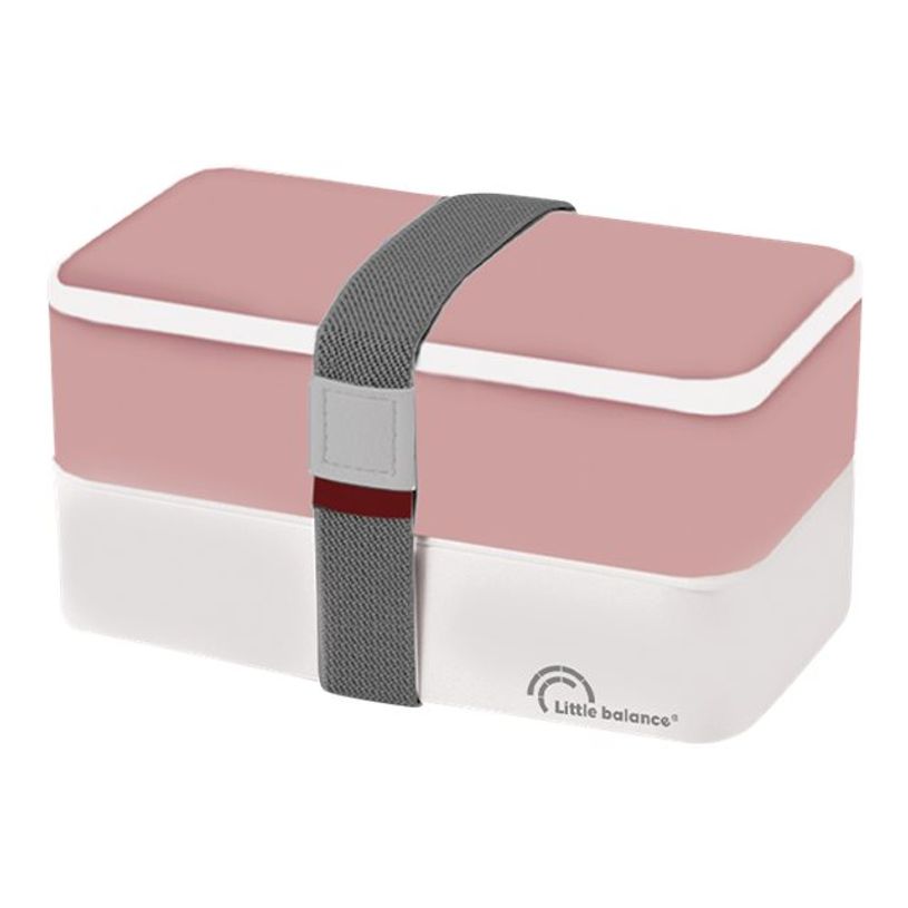 3760240784524-Little Balance - Lunch box boîte repas - blanc/rose - 1,2 L-P_400010009_2-1
