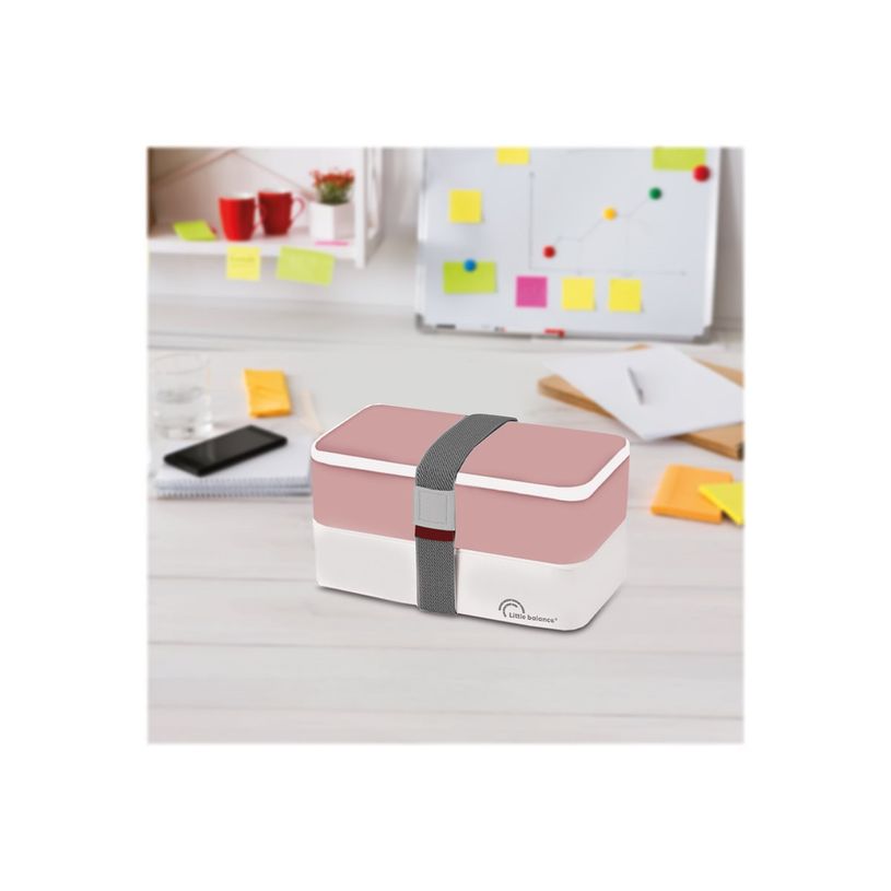 3760240784524-Little Balance - Lunch box boîte repas - blanc/rose - 1,2 L-P_400010009_4-3