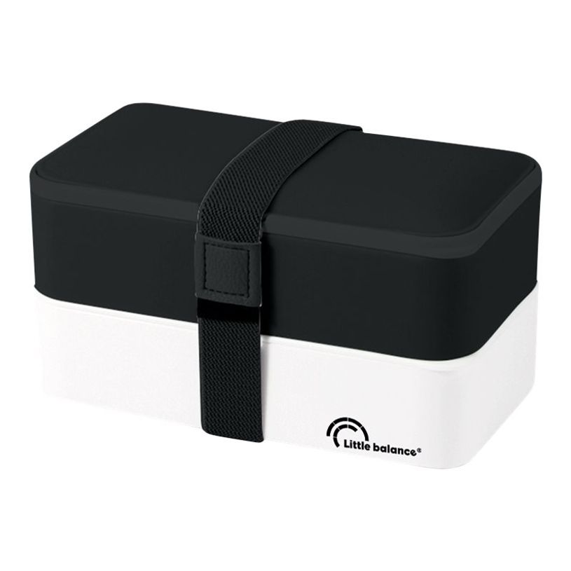3760240784531-Little Balance - Lunch box boîte repas - blanc/noir - 1,2 L-P_400010010_1-0
