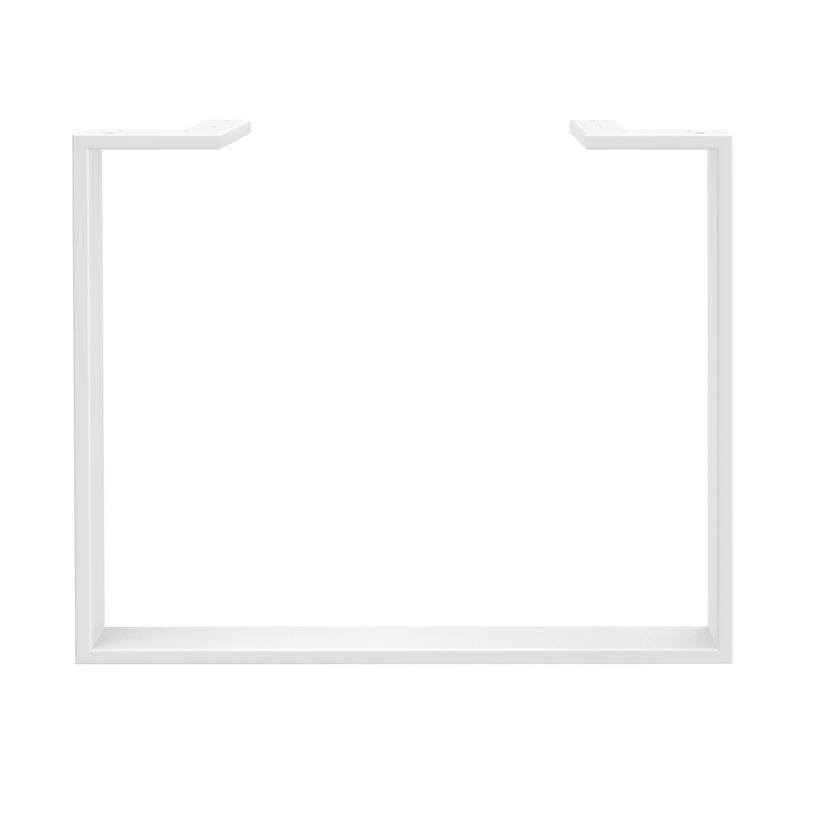 0404000122975-Bureau droit LOFTER - L160 cm - Plateau imitation chêne gris - pied Blanc-P_400012297_2-2