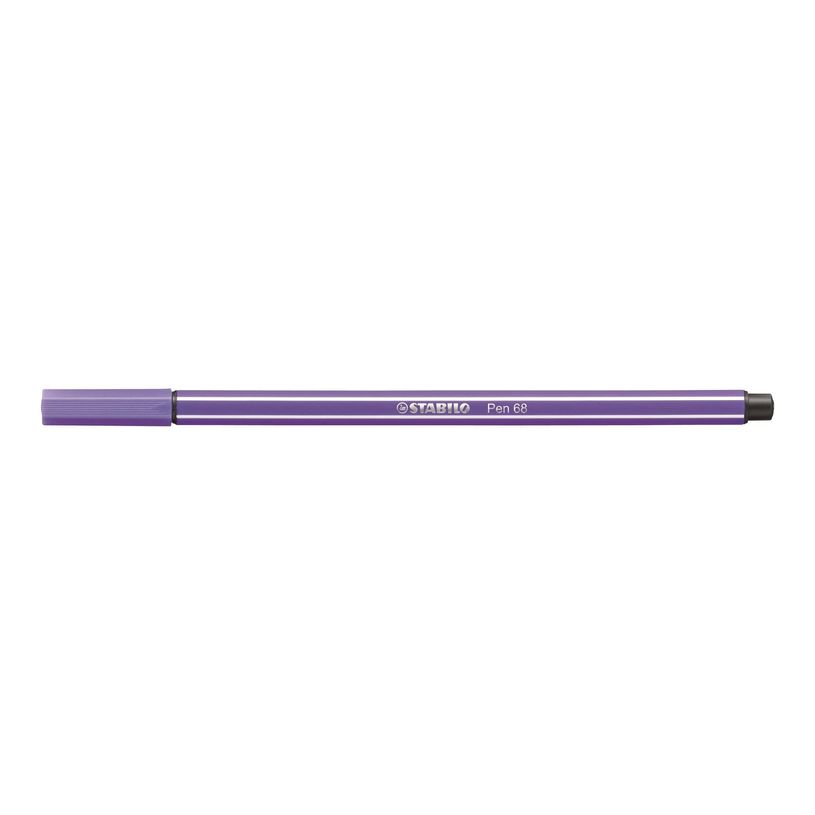4006381574198-STABILO Pen 68 - Feutre pointe moyenne - violet foncé-P_400012516_1-0
