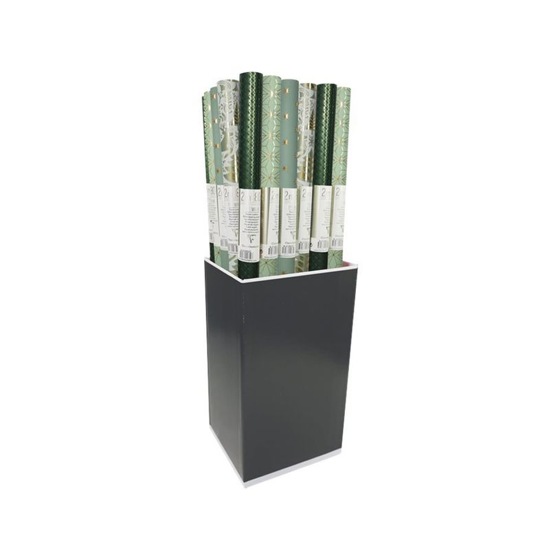 3329682128916-Clairefontaine Premium Dans les bois - Papier cadeau - 70 cm x 2 m - disponible dans diff