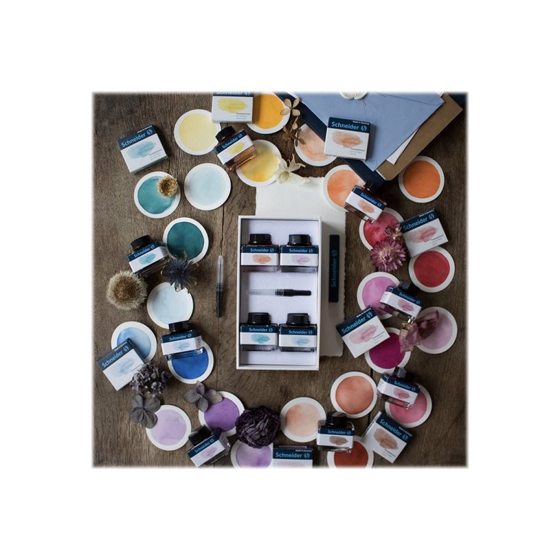 4004675148179-Schneider- Coffret de 4 encres liquides - 15 ml - couleurs pastels assorties-P_405113467_5-4