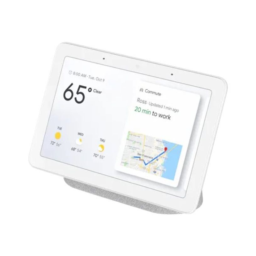 193575023670-Google Nest Hub - Enceinte intelligente avec écran tactile 7" - gris clair-P_405113904_1-0