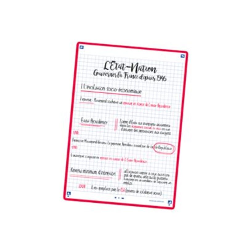 3020120170060-Oxford REVISION 2.0 - Pack de 32 Fiches Bristol Scribzee - 14,8 x 21 cm - petits carreaux -P_405113955_2-1