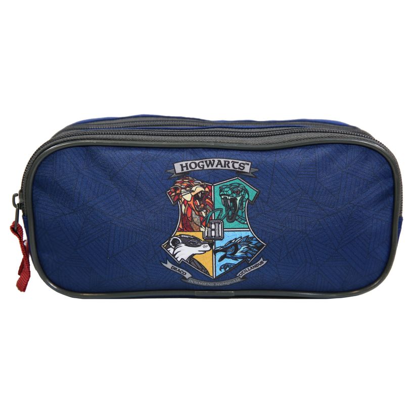 3666311006543-Trousse rectangulaire Harry Potter - 2 compartiments - bleu - Bagtrotter-P_405114062_1-0