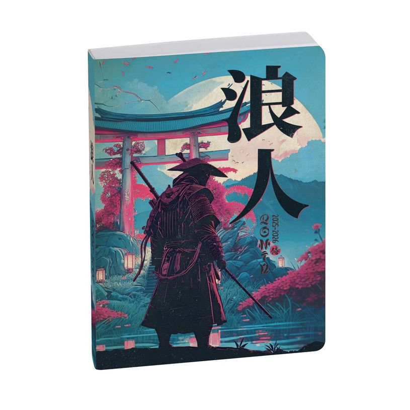 3660942175814-Agenda Samouraï - 1 jour par page - 12 x 17 cm - disponible dans différentes couleurs - -P_405114248_2-1