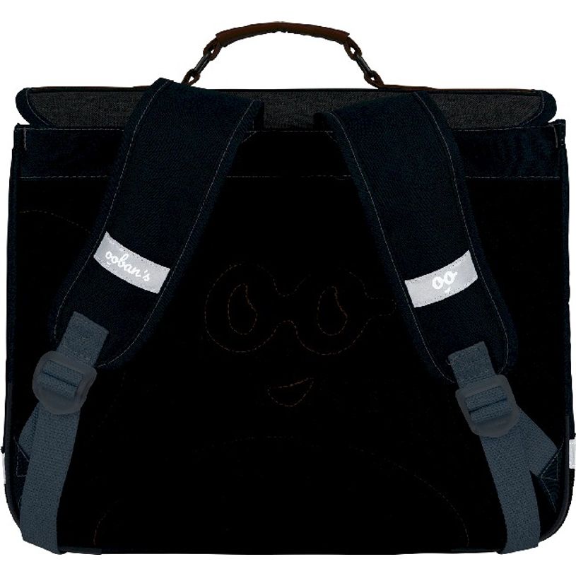 3662498003573-Cartable Ooban's Skate - 35 cm - 2 compartiments - gris chiné/bleu - Oberthur-P_405114302_8-7