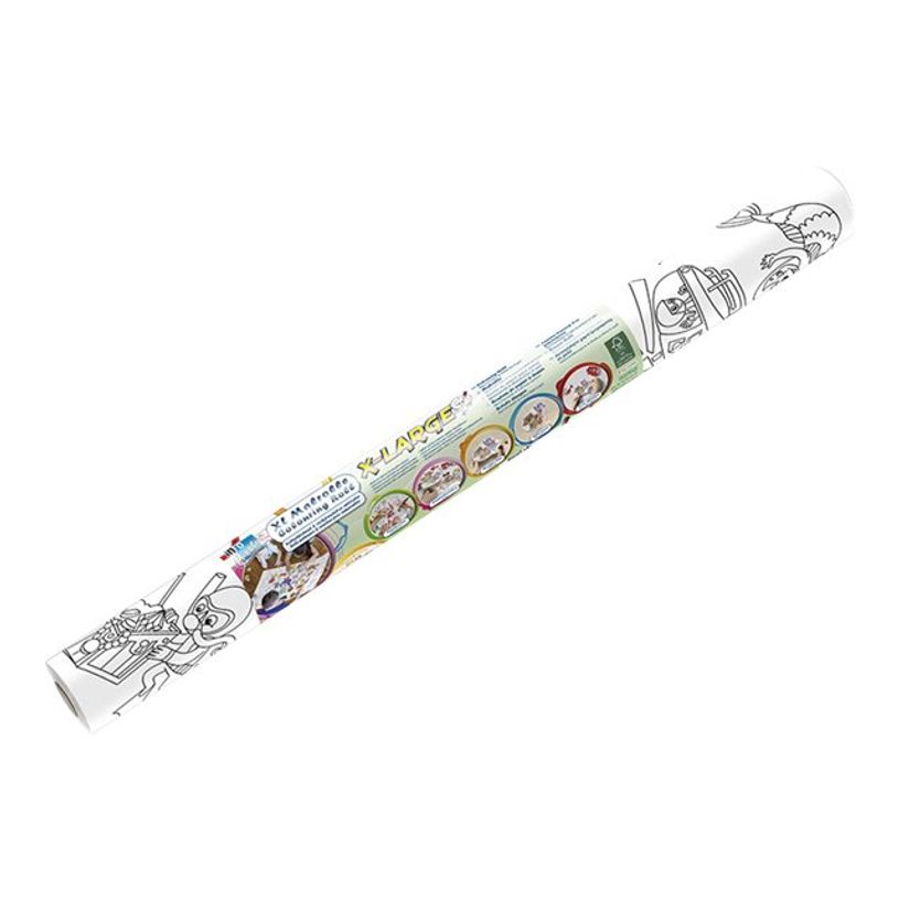 4044355788288-Info Creative - coloring sheet - XL - Rouleau (60 cm x 5 m) - blanc-P_405116547_1-0