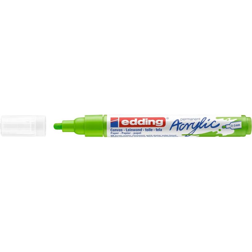 4057305026897-Edding 5100 - Marqueur acrylique - jaune vert-P_405117066_1-0