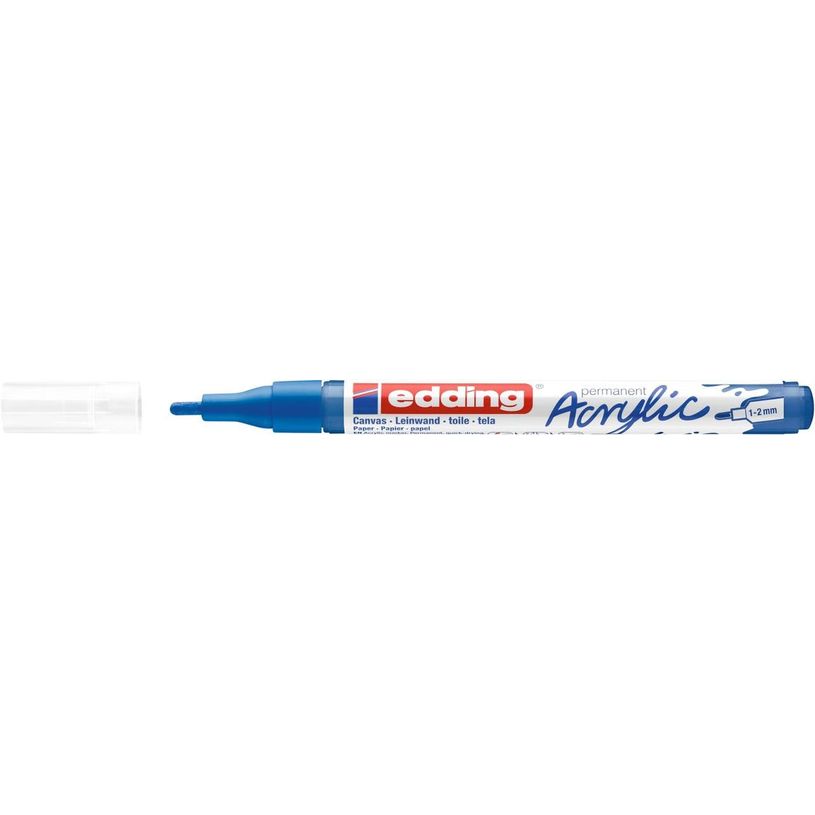 4057305027702-Edding 5300 - Marqueur acrylique - bleu gentiane-P_405117077_3-2