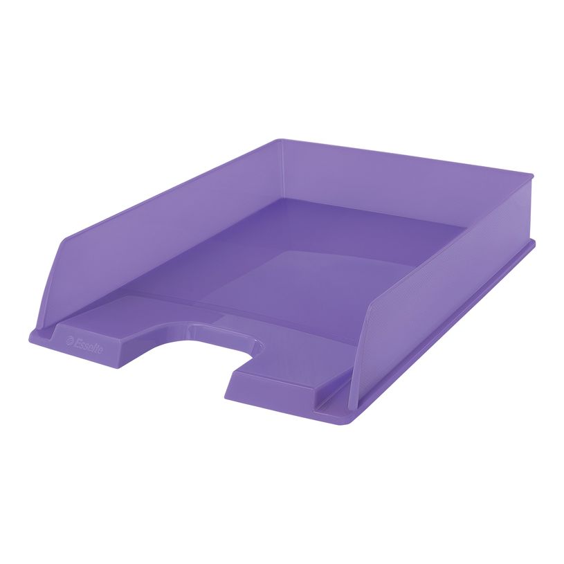 4049793075723-Esselte Colour'Breeze - Corbeille à courrier lavande translucide-P_405118916_4-0