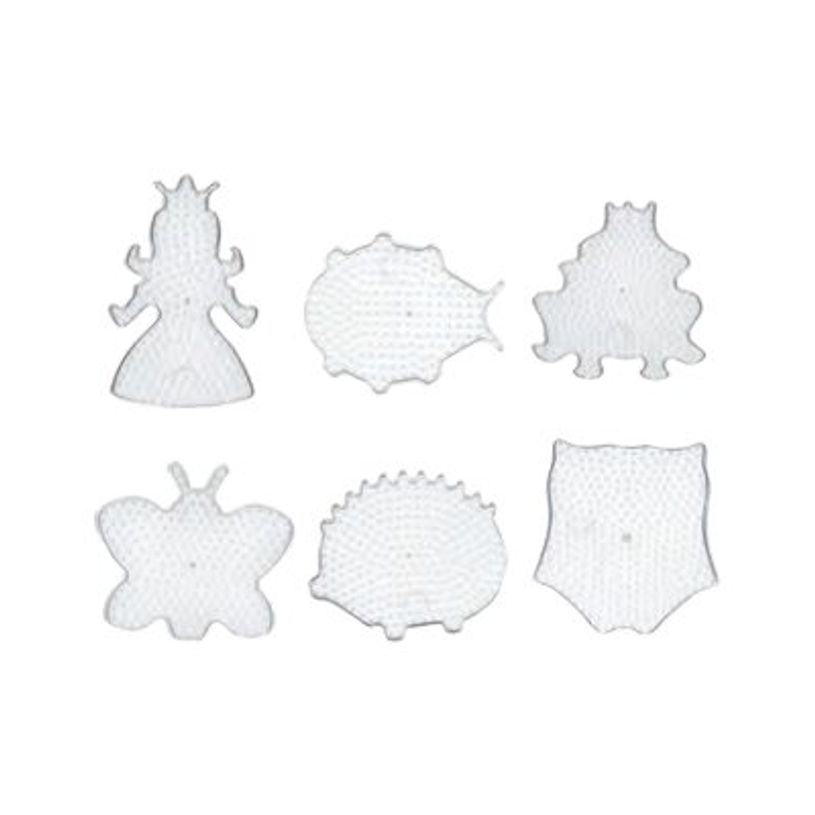 3471057301032-PERLOU N°4 - lot de 6 plaques à picots pour perle à repasser - assortis -P_405119856_1-0