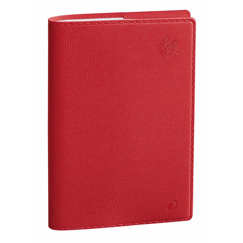 3371010474875-Agenda Equology - 1 semaine sur 2 pages - 16 x 24 cm - rouge cerise - Quo Vadis--0