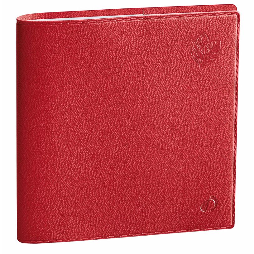 3371010474776-Agenda Equology - 1 semaine sur 2 pages - 16 x 16 cm - rouge cerise - Quo Vadis--0