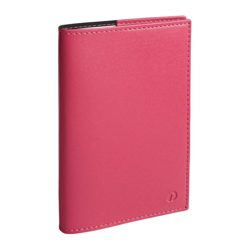 3371010407484-Agenda Soho Affaires Prestige avec répertoire - 1 semaine sur 2 pages - 10 x 15 cm - rose - Quo Vadis--0