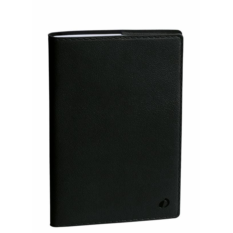 3371010335282-Agenda Toscana Consul avec répertoire - 1 semaine sur 2 pages - 21 x 29,7 cm - noir - Quo Vadis--0