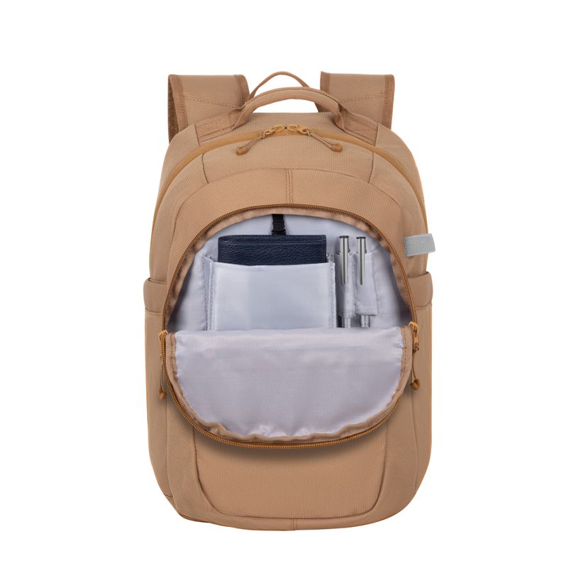 4260709010366-RIVACASE Aviva - Sac à dos pour ordinateur portable 14" - beige-P_405121565_14-13